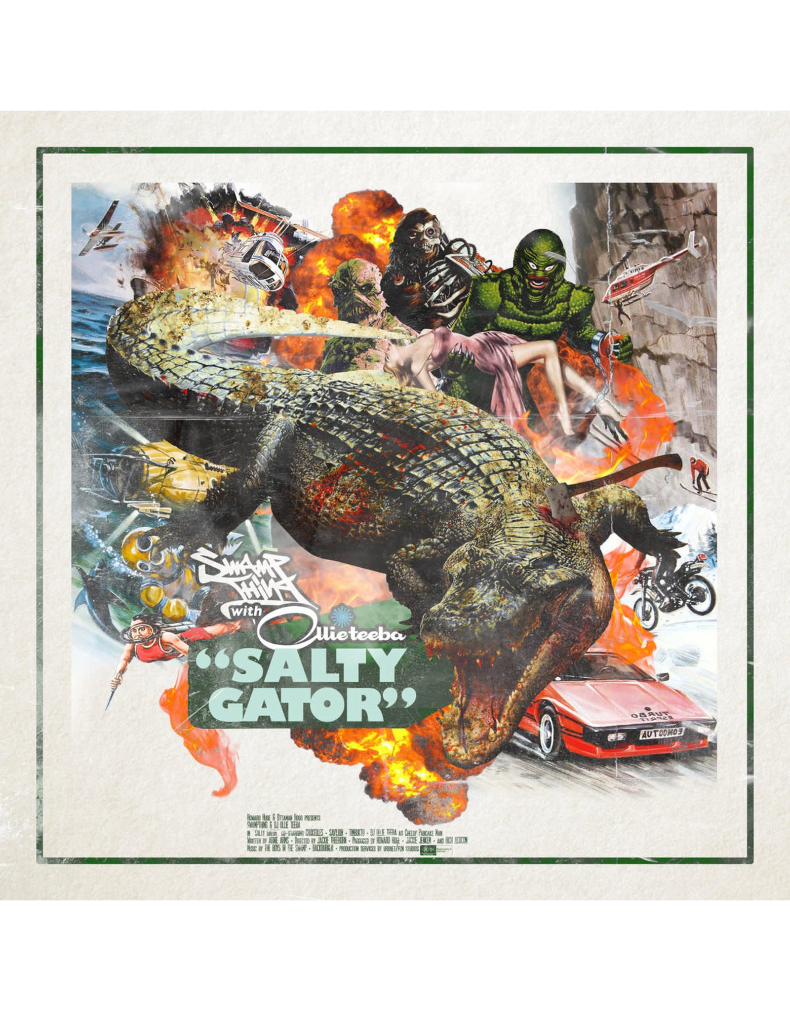 New Vinyl Swamp Thing With Ollie Teeba - Salty Gator LP