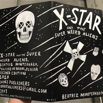 Beatriz Monteavaro - X-Star & The Super Weird Aliens Zine