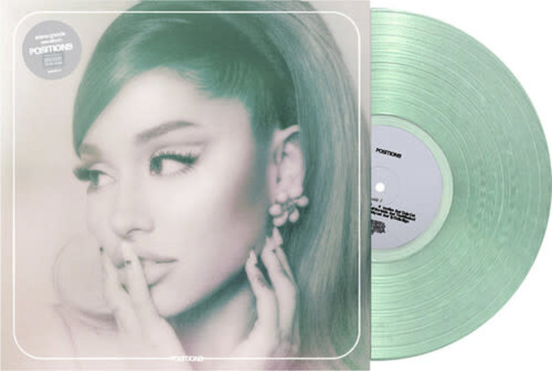 New Vinyl Ariana Grande - POSITIONS (IEX, Clear) LP