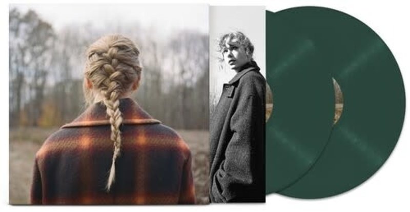 New Vinyl Taylor Swift - Evermore (Green) 2LP