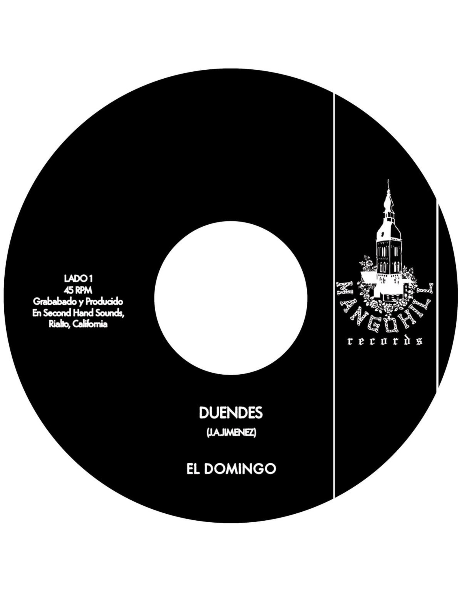 New Vinyl El Domingo - Duendes / Isidro y Justa (Split-Colored) 7"