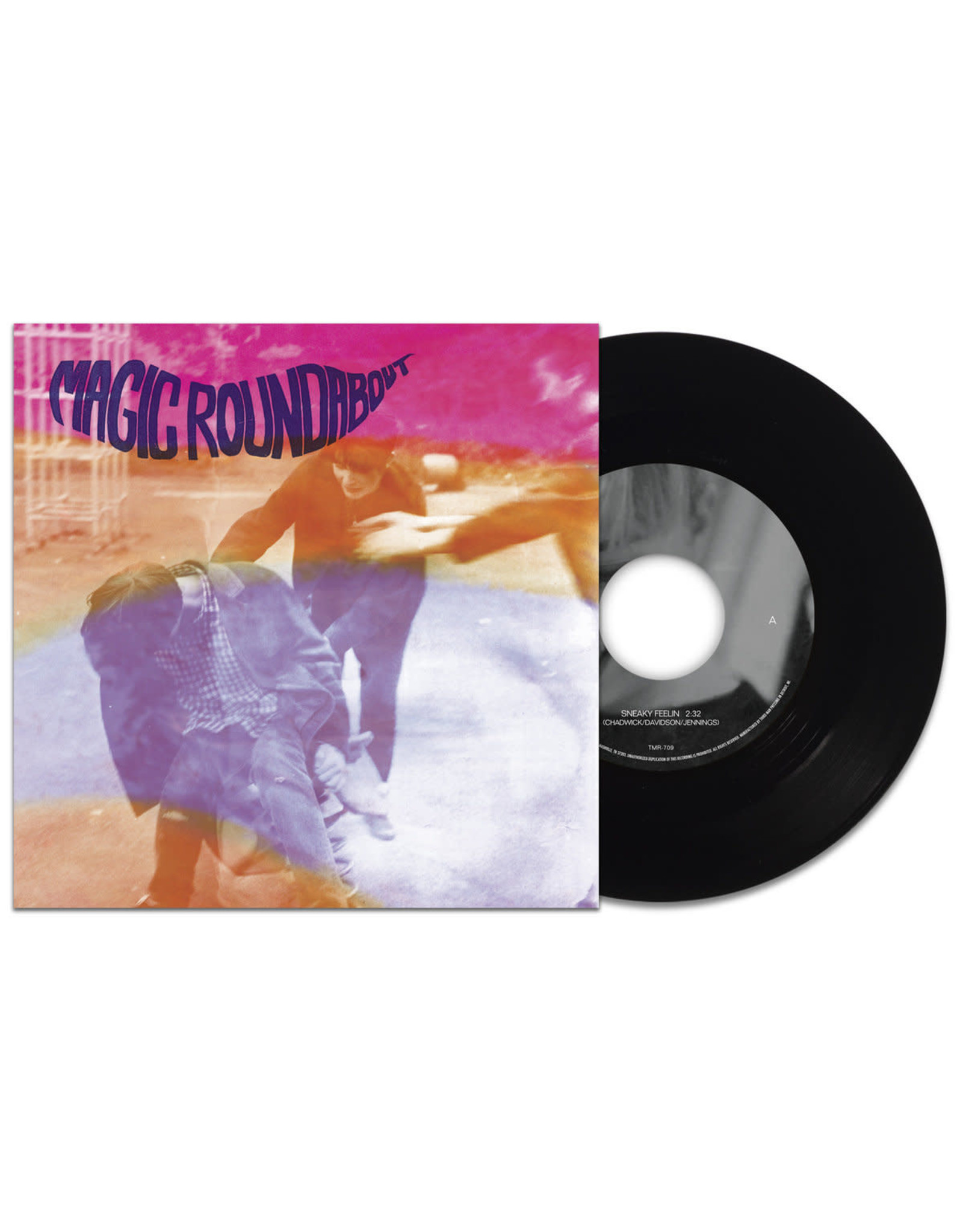 New Vinyl Magic Roundabout ‎– Sneaky Feelin' 7"