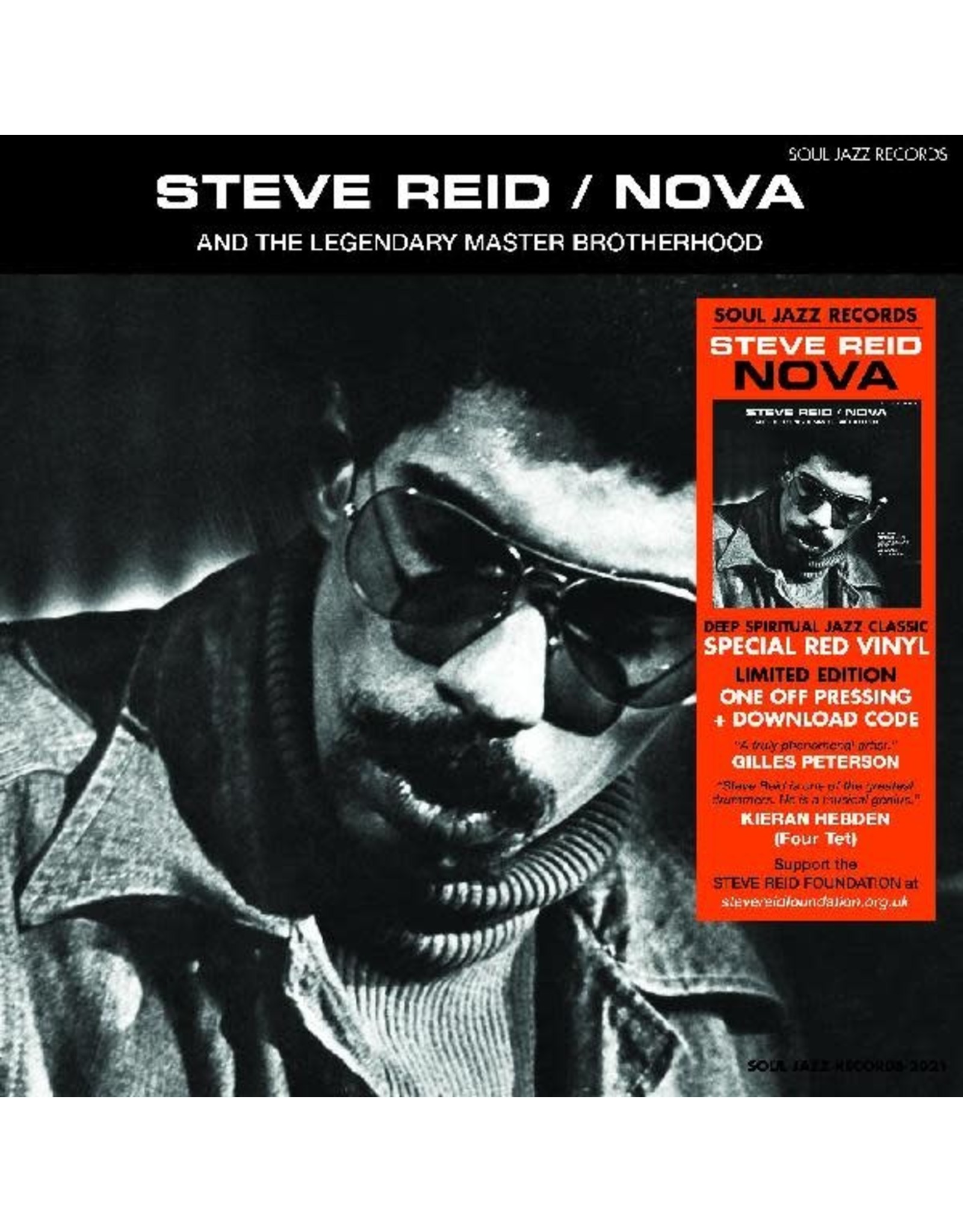 New Vinyl Steve Reid - Nova (Colored) LP