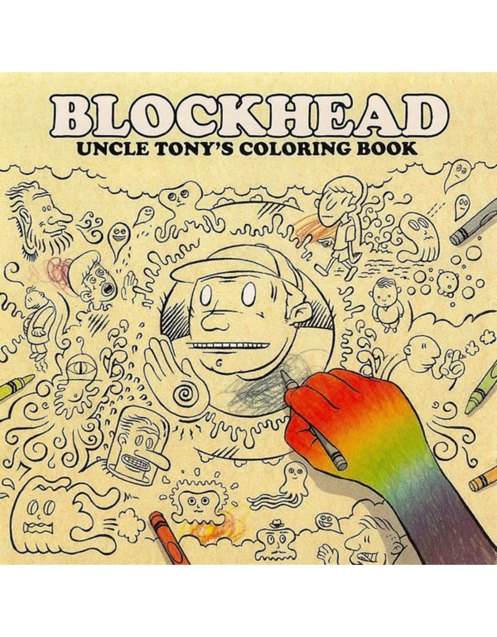 Download New Vinyl Blockhead Uncle Tony S Coloring Book Colored 2lp Sweat Records Web Store