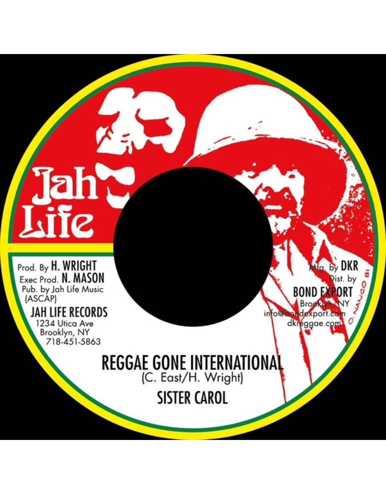 New Vinyl Sister Carol - Reggae Gone International 7"
