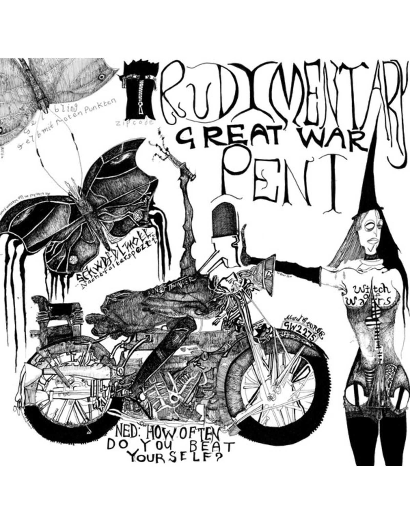 New Vinyl Rudimentary Peni - Great War LP