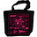 Bag or Tote Sweat x Brian Butler "Logo Sheet" Tote Neon Pink