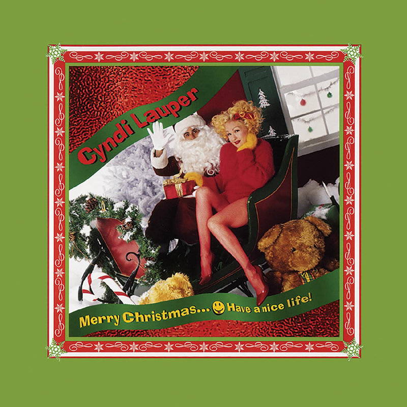 New Vinyl Cyndi Lauper - Merry Christmas…Have a Nice Life! (Candy Cane Swirl) LP