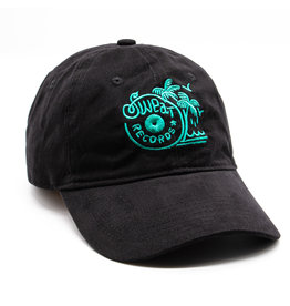 Hat Sweat Records "Palms" Dad Hat - Teal