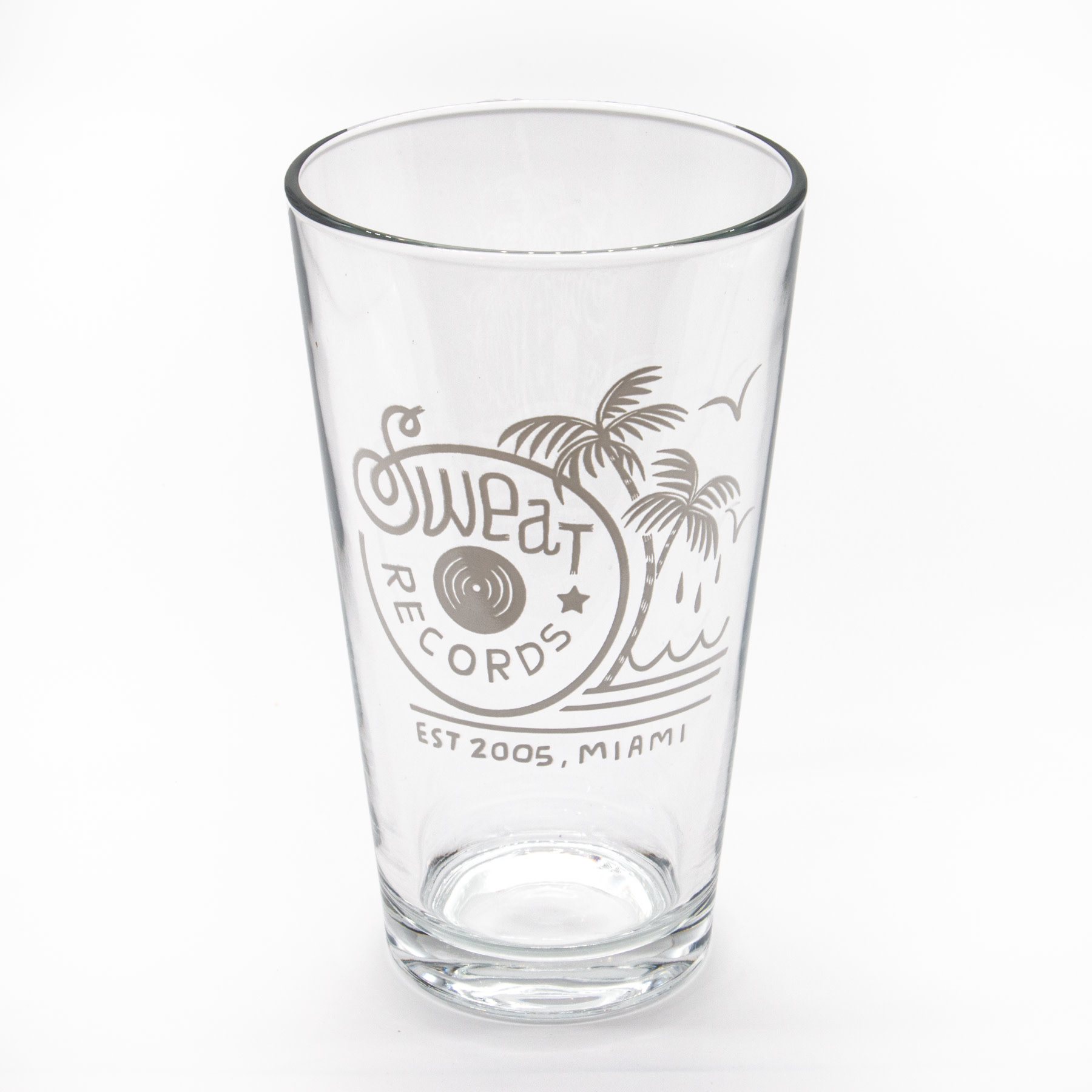 Sweat Records Pint Glass