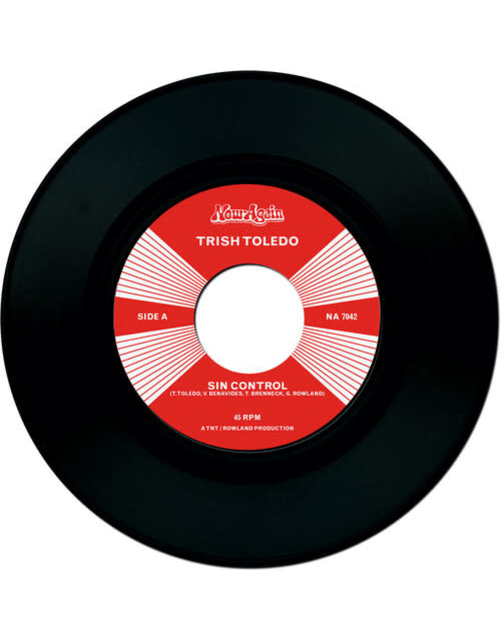 New Vinyl Trish Toledo - Sin Control 7"