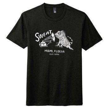 Shirt Sweat x Beatriz Monteavaro "Iguana" Black Tee