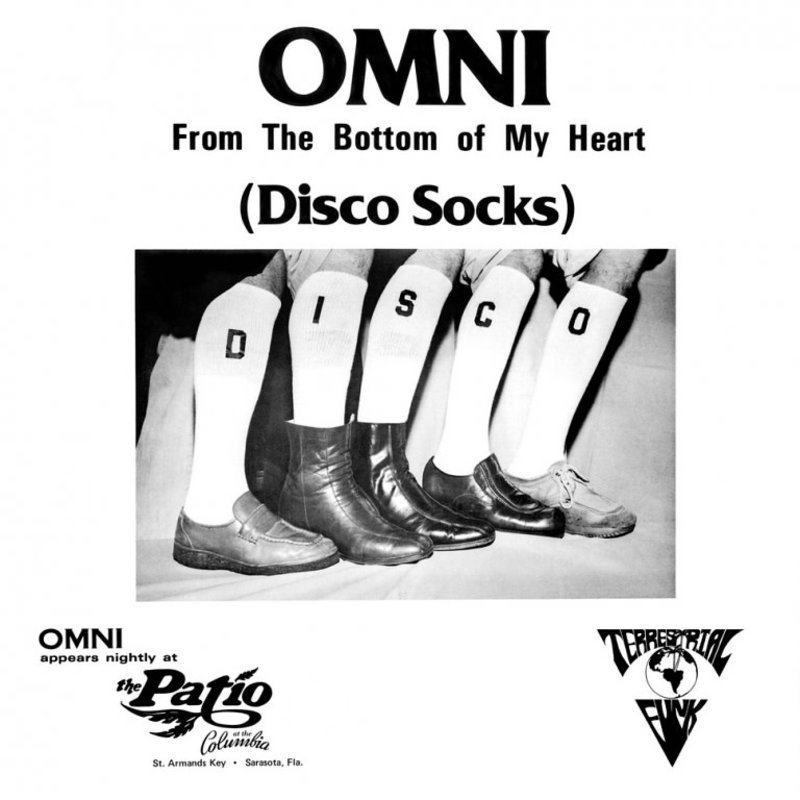 New Vinyl Omni - From The Bottom Of My Heart (Disco Socks) b/w Sarasota (Que Bueno Esta) 12" + Poster