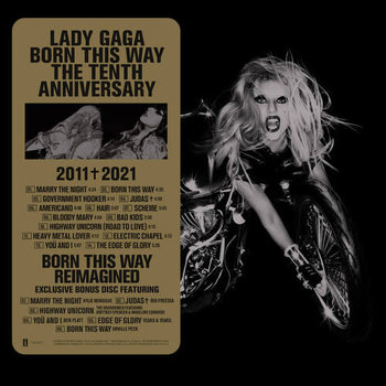 New Vinyl Lady Gaga - Born This Way (10th Anniversary) 3LP
