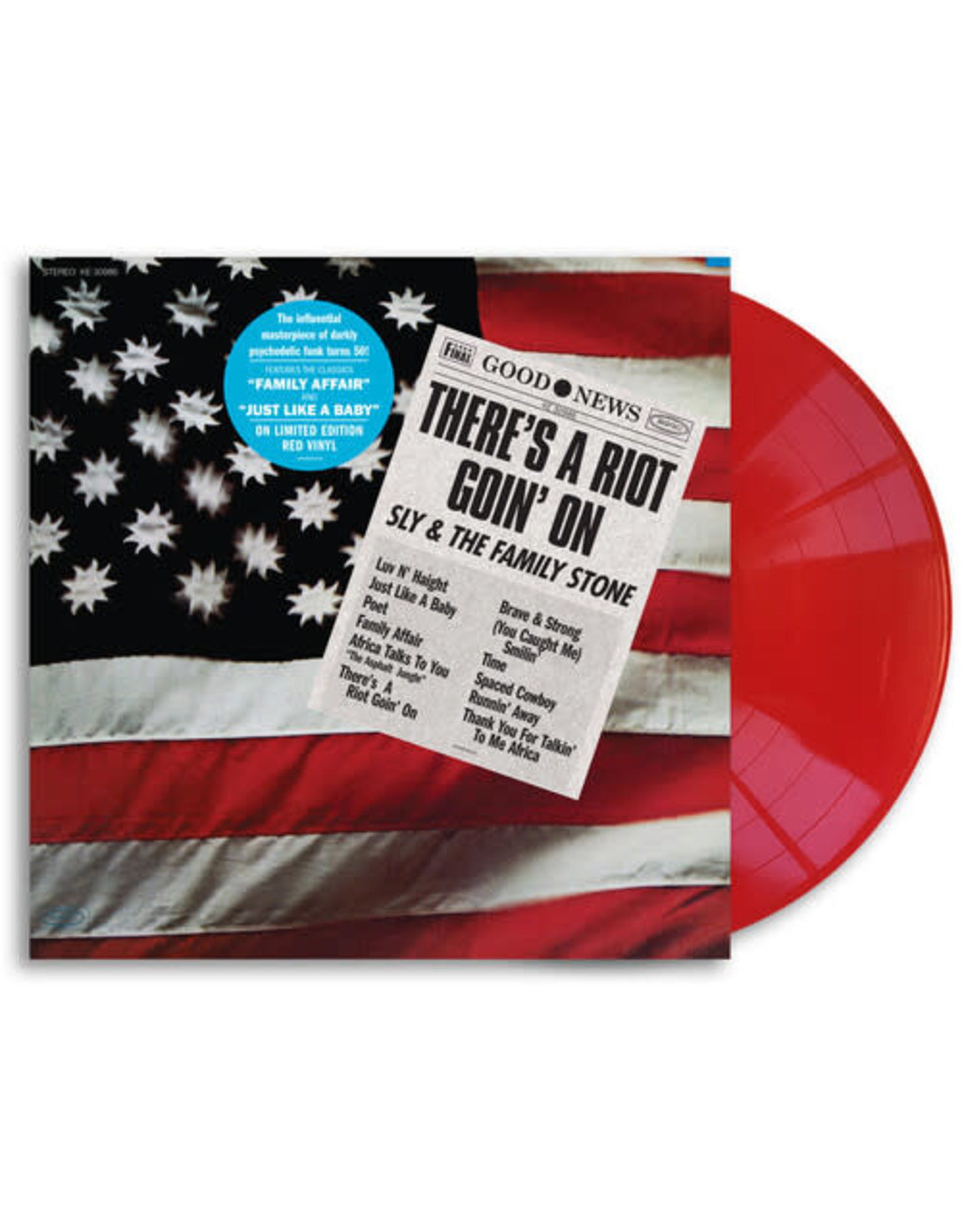 New Vinyl Sly & The Family Stone - There’s A Riot Going On (50th Anniversary, Colored) LP