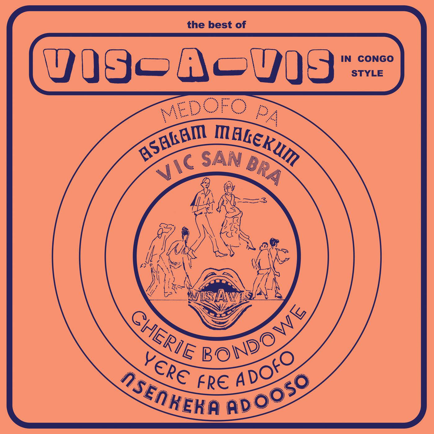 New Vinyl Vis-A-Vis - The Best Of Vis-A-Vis In Congo Style (Remastered, Reissue) LP