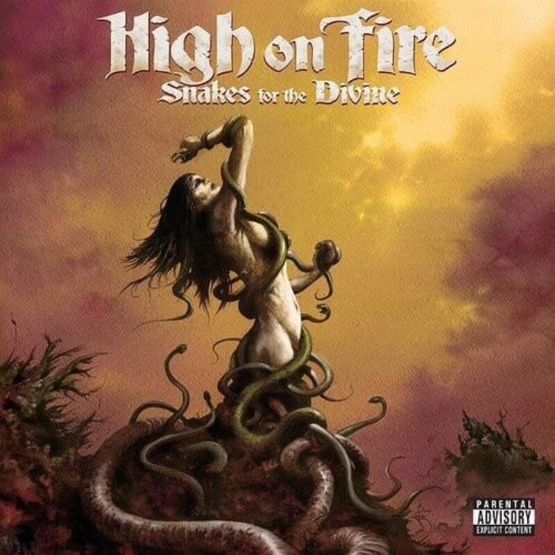 New Vinyl High on Fire - Snakes For The Divine (Translucent Ruby) 2LP