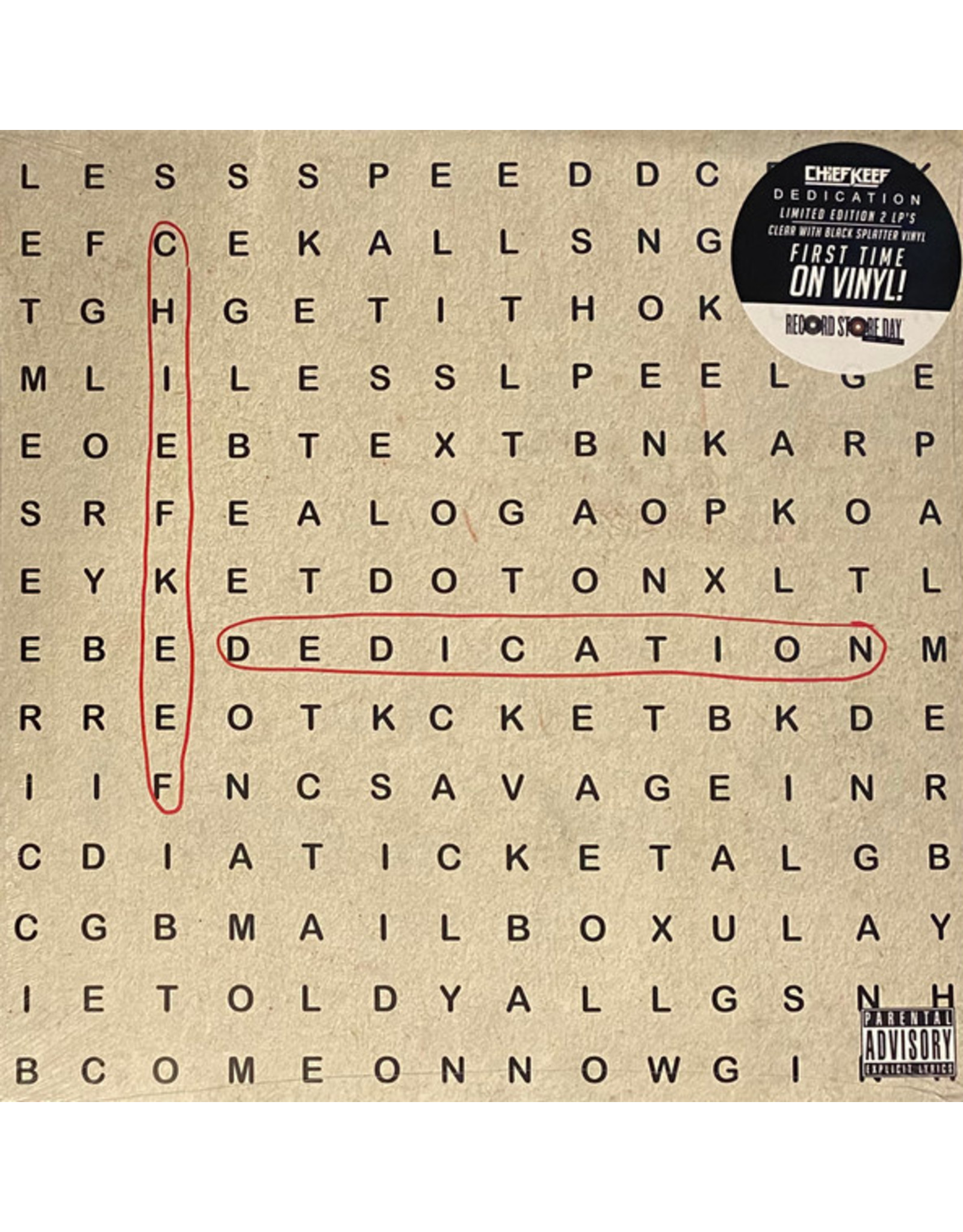 New Vinyl Chief Keef – Dedication 2LP