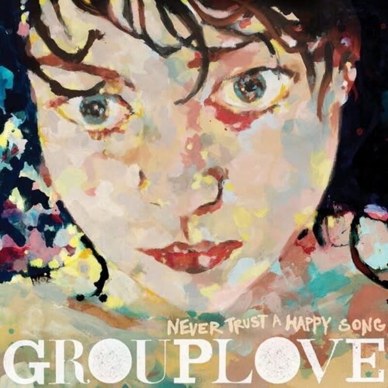 New Vinyl Grouplove - Never Trust A Happy Song (Bone, 180g) LP