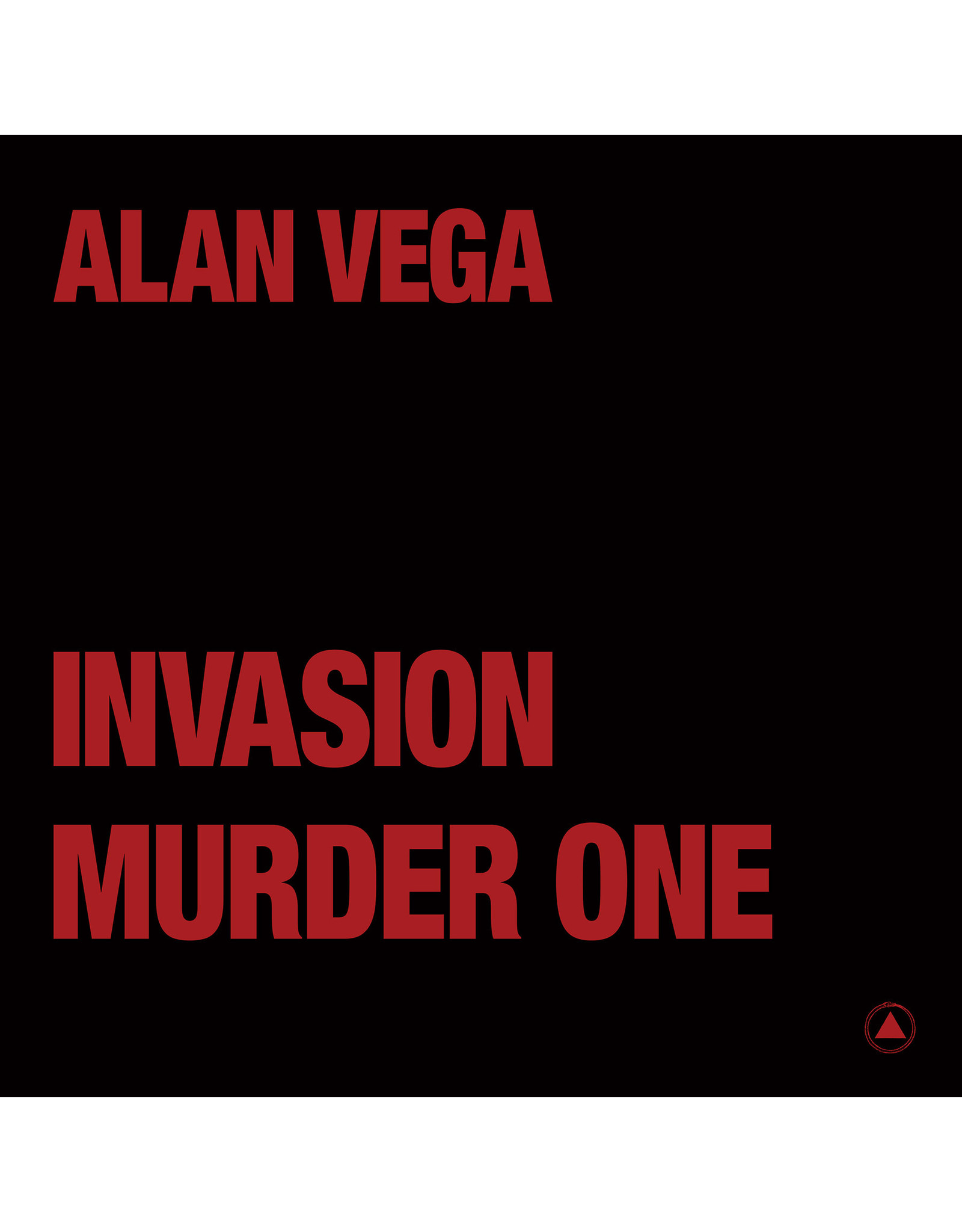 New Vinyl Alan Vega - Invasion b/w Murder One (Colored) LP