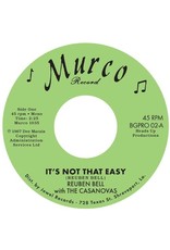 New Vinyl Reuben Bell with The Casanovas -  It's Not That Easy / Hummin' A Sad Song [Import] 7"