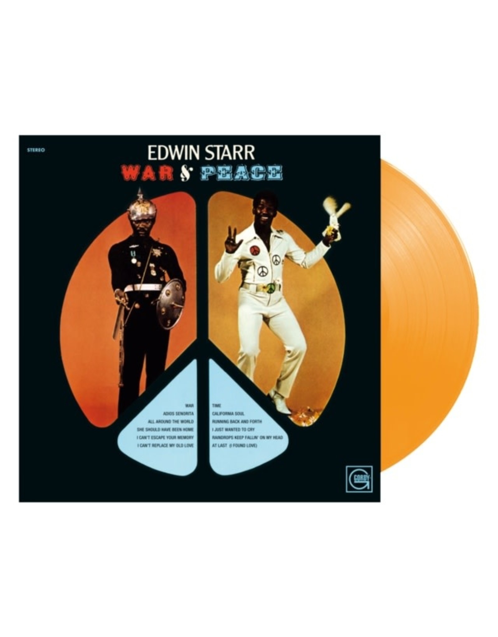 New Vinyl Edwin Starr - War & Peace (Orange) LP