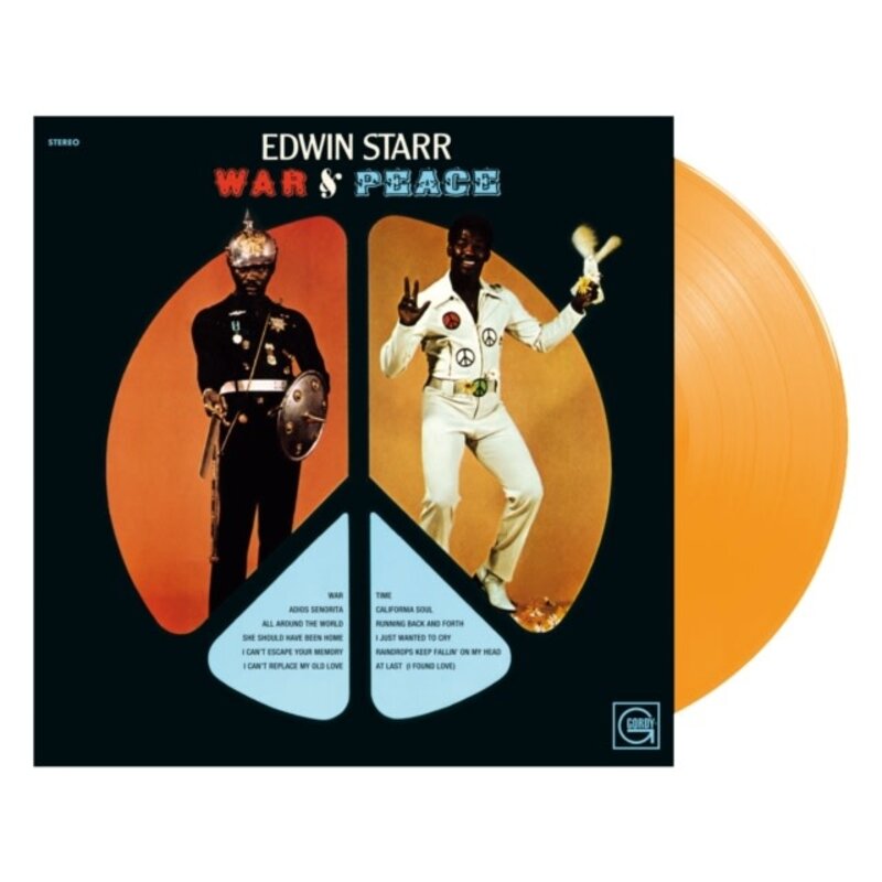 New Vinyl Edwin Starr - War & Peace (Orange) LP