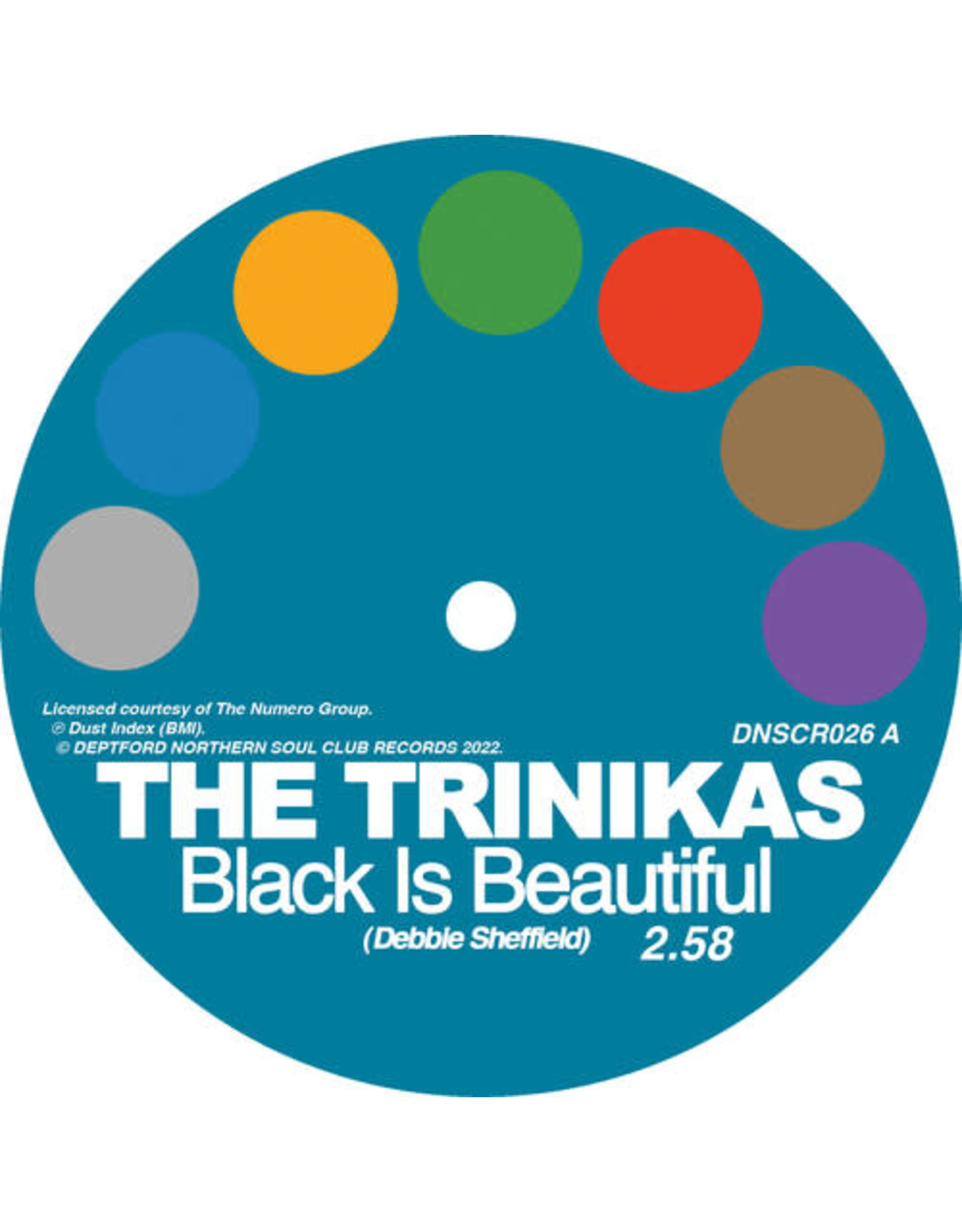 New Vinyl The Trinikas - Black Is Beautiful / Remember Me 7"