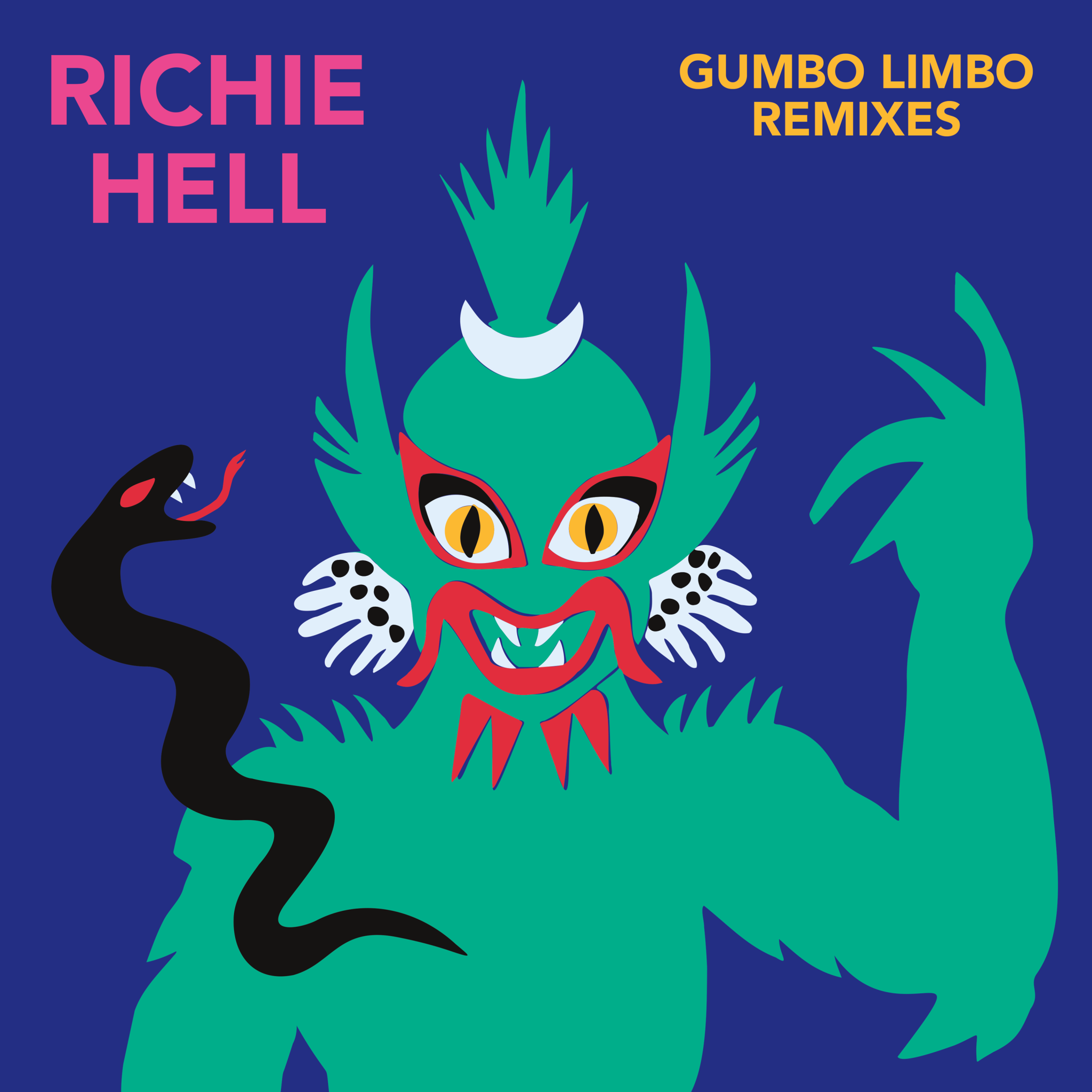New Vinyl Richie Hell - Gumbo Limbo Remixes (Pink) LP