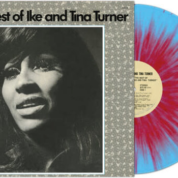New Vinyl Ike & Tina Turner - The Best Of (Blue & Red Splatter) LP
