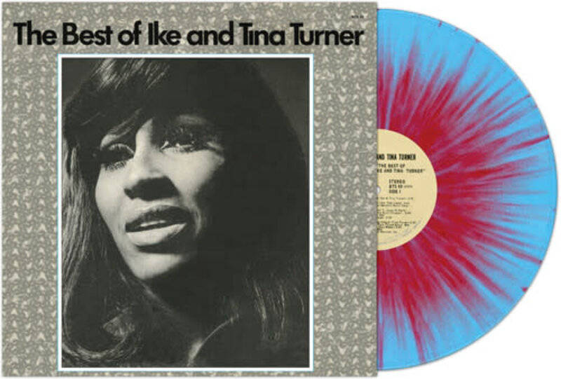New Vinyl Ike & Tina Turner - The Best Of (Blue & Red Splatter) LP