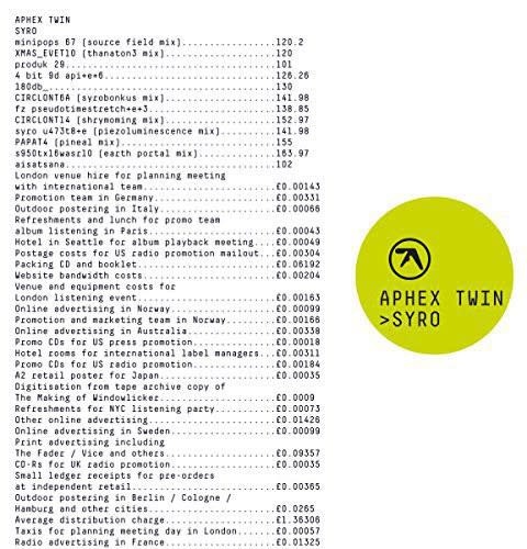 New Vinyl Aphex Twin - Syro 2LP