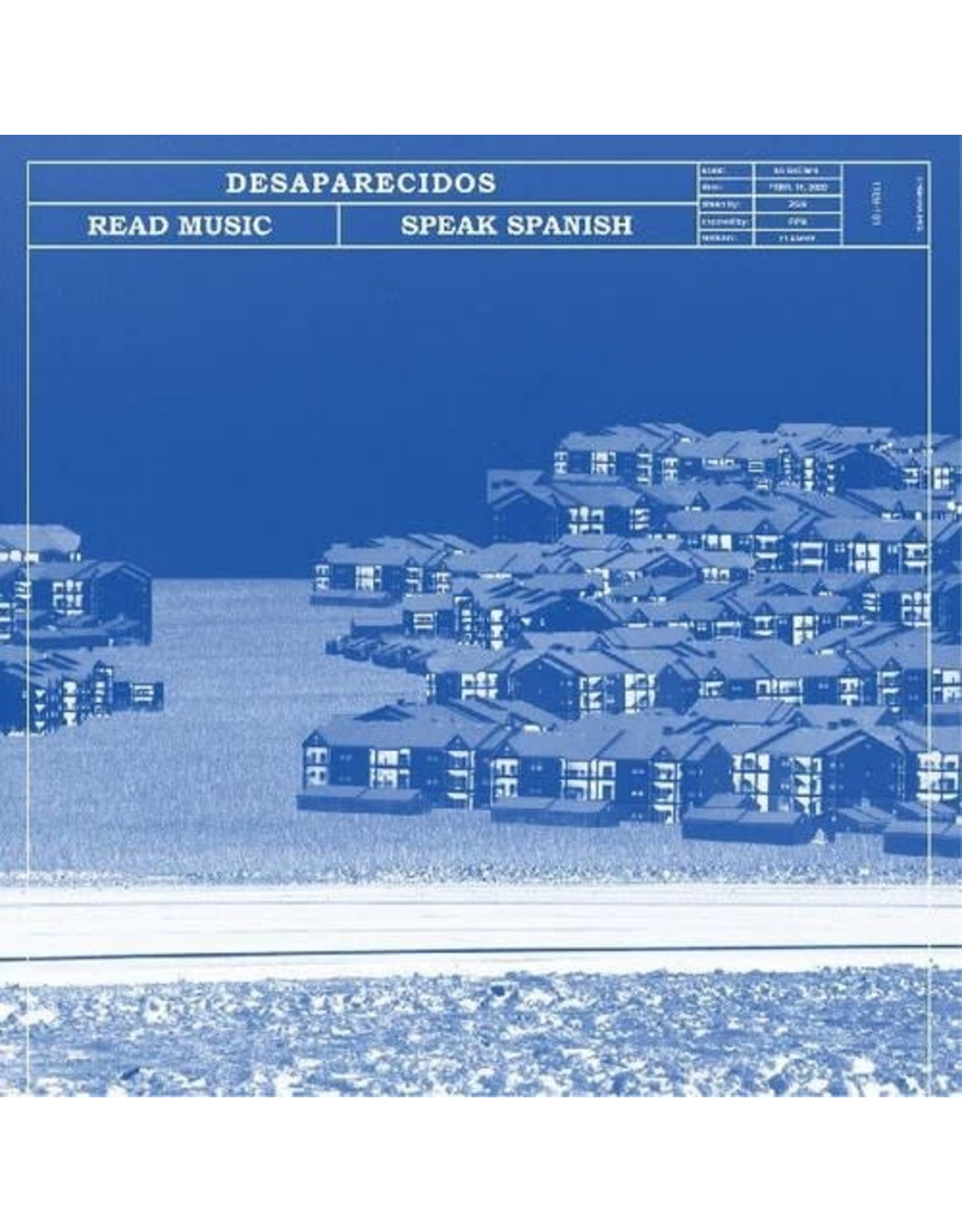 New Vinyl Desaparecidos - Read Music / Speak Spanish (Clear/Blue, IEX, Remastered) LP