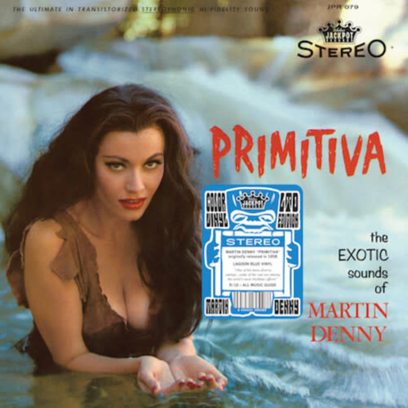 New Vinyl Martin Denny - Primitiva (Lagoon Blue) LP