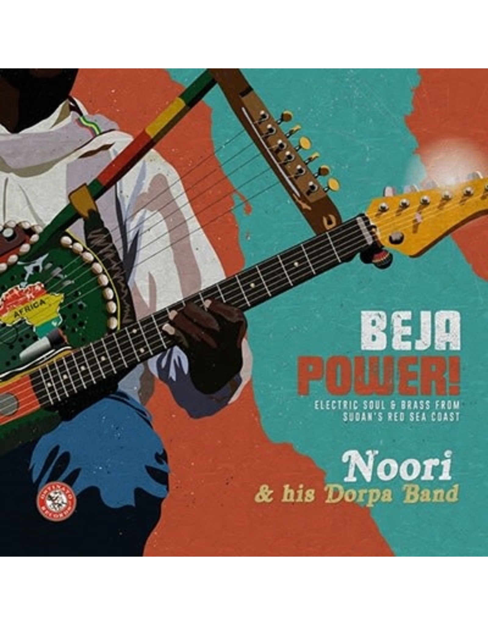 New Vinyl Noori & His Dorpa Band - Beja Power! Electric Soul & Brass from Sudan's Red Sea Coast LP