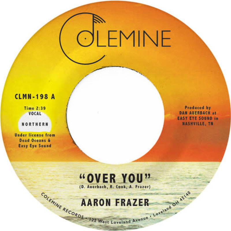 New Vinyl Aaron Frazer - Over You 7"