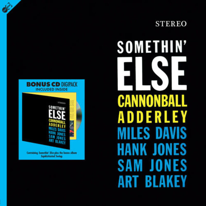 New Vinyl Cannonball Adderley - Somethin' Else LP + CD