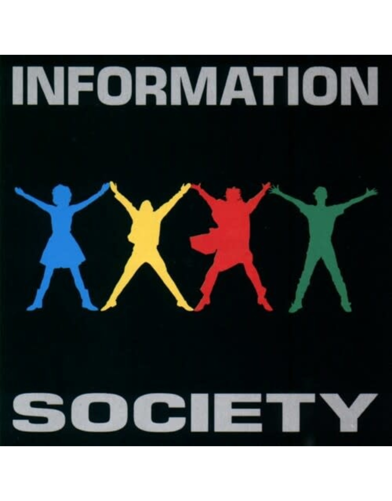 New Vinyl Information Society - S/T (140g, Clear) LP