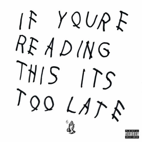 New Vinyl Drake - If You're Reading This It's Too Late 2LP