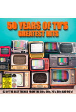New Vinyl Various - 50 Years of TV's Greatest Hits (RSD Exclusive, Yellow, Red, Green, Blue) 2LP