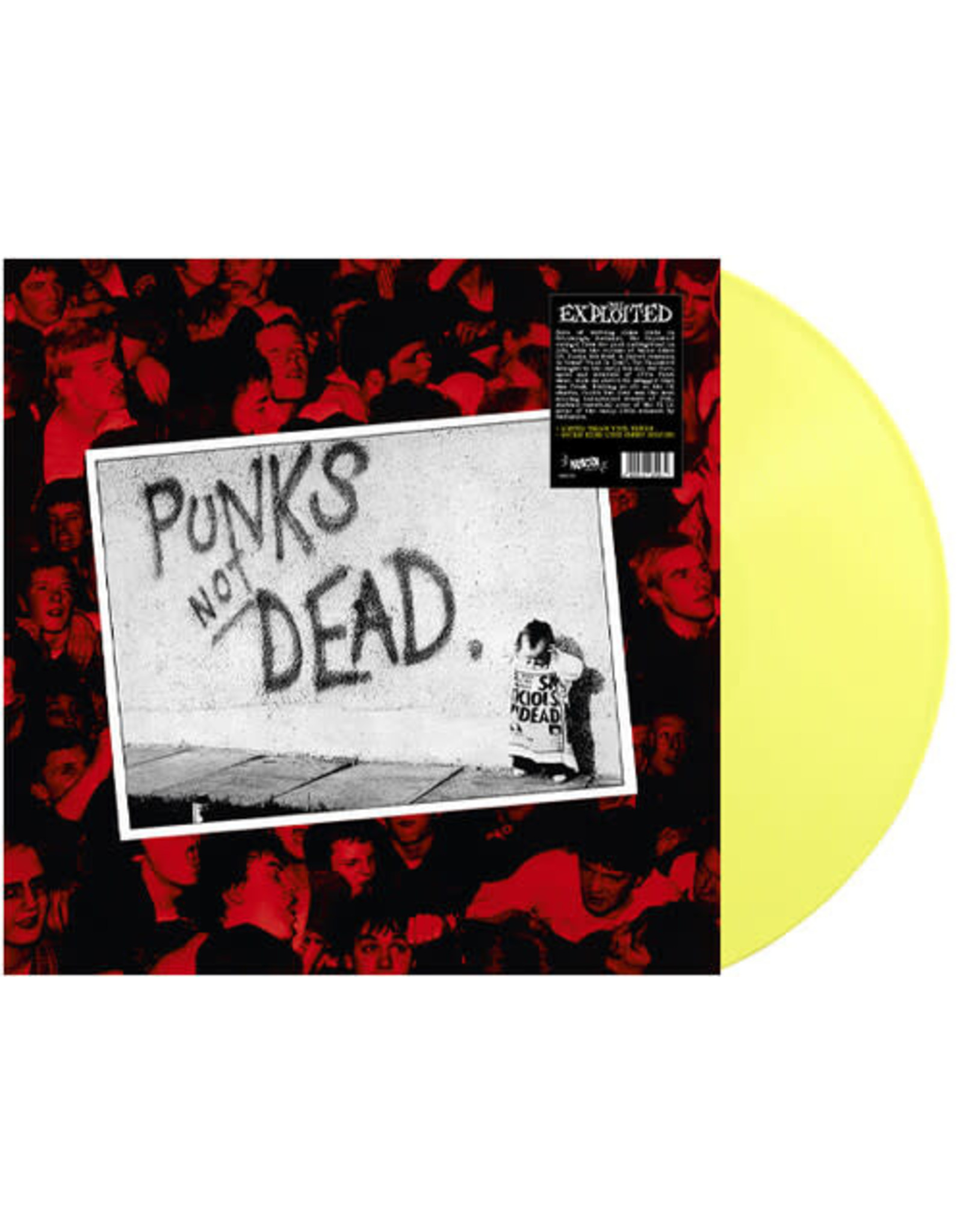 New Vinyl The Exploited - Punks Not Dead (Yellow) LP