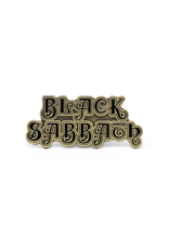 Enamel Pin Black Sabbath Gold Logo Enamel Pin