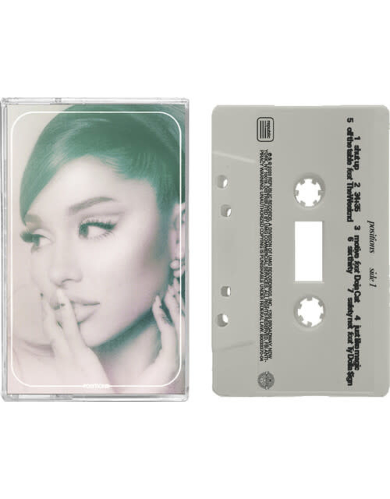 New Cassette Ariana Grande - Positions (Sonic Grey) CS