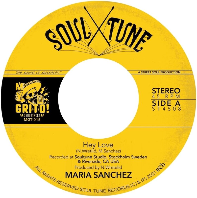 New Vinyl Maria Sanchez - Hey Love b/w Give Me Your Lovin´ 7"