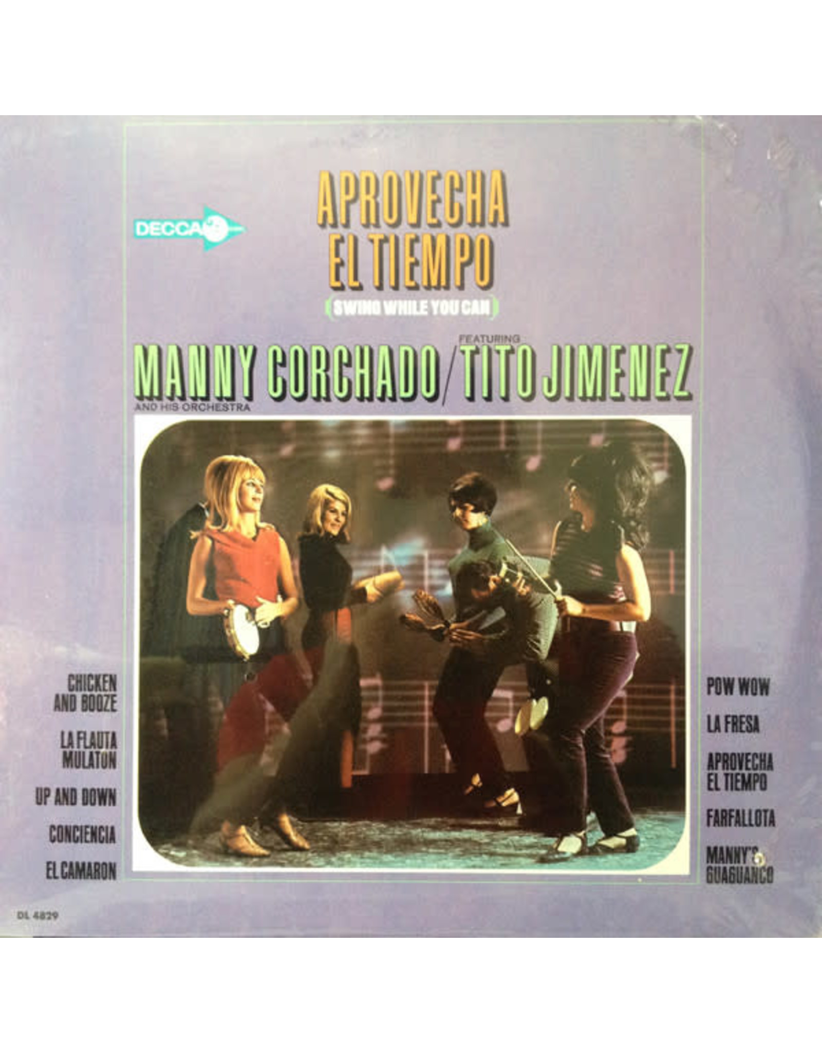 New Vinyl Manny Corchado & His Orchestra - Aprovecha El Tiempo LP
