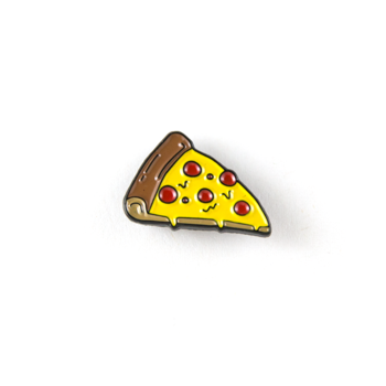 Enamel Pin Pepperoni Pizza Slice Enamel Pin