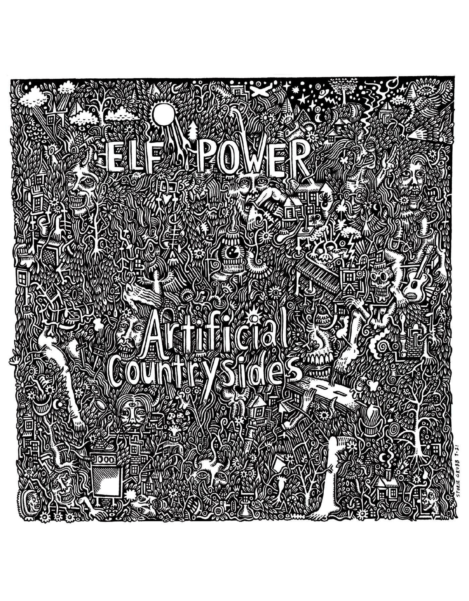 New Vinyl Elf Power - Artificial Countrysides (Clear Purple) LP