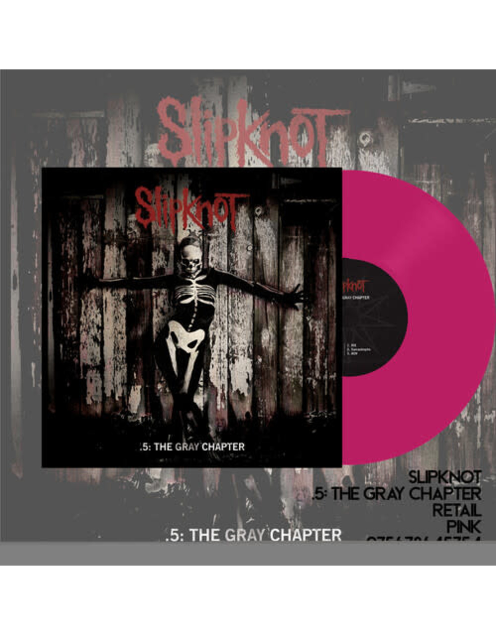 New Vinyl Slipknot - .5: The Gray Chapter (Pink) LP