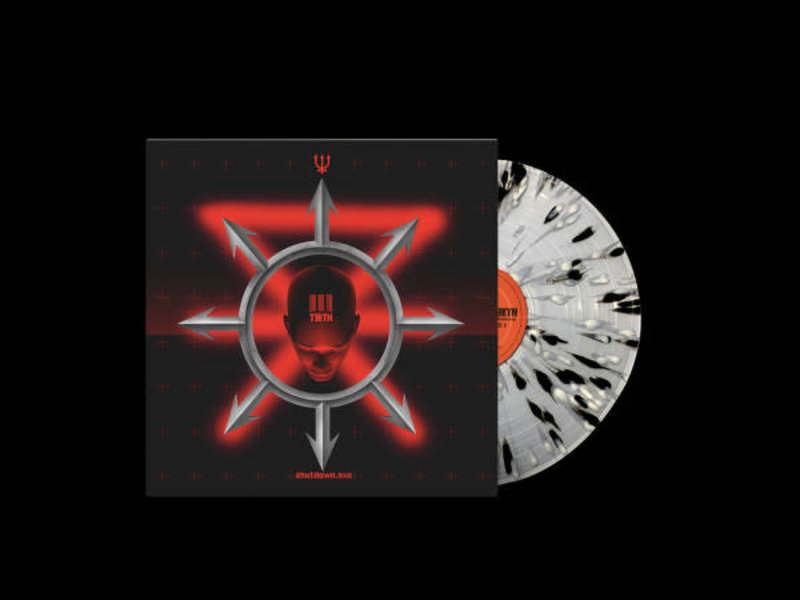 New Vinyl 3TEETH - Shutdown.exe (Clear w/Black & White Splatter) LP
