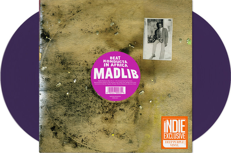 New Vinyl Madlib - Medicine Show No 3 - Beat Konducta In Africa (IEX, Purple) 2LP